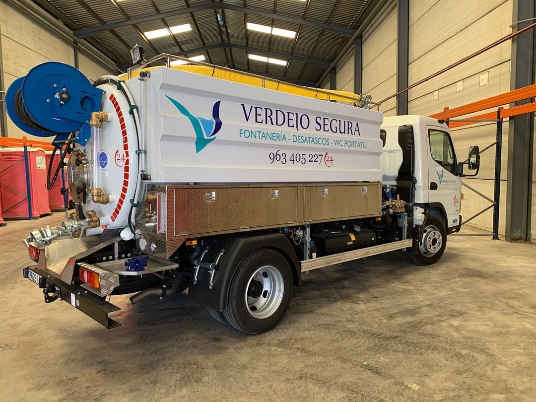 Camion de desatasco valencia